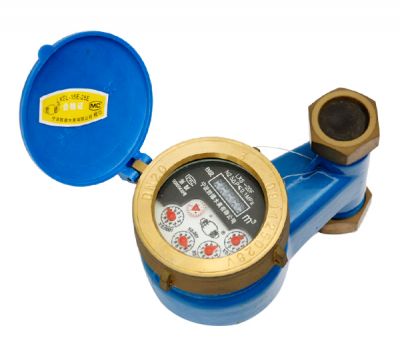 Rotor wet type water meter E-type semi-liquid seal